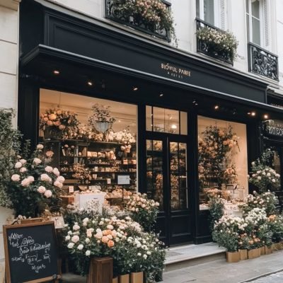 Flower shop in Paris